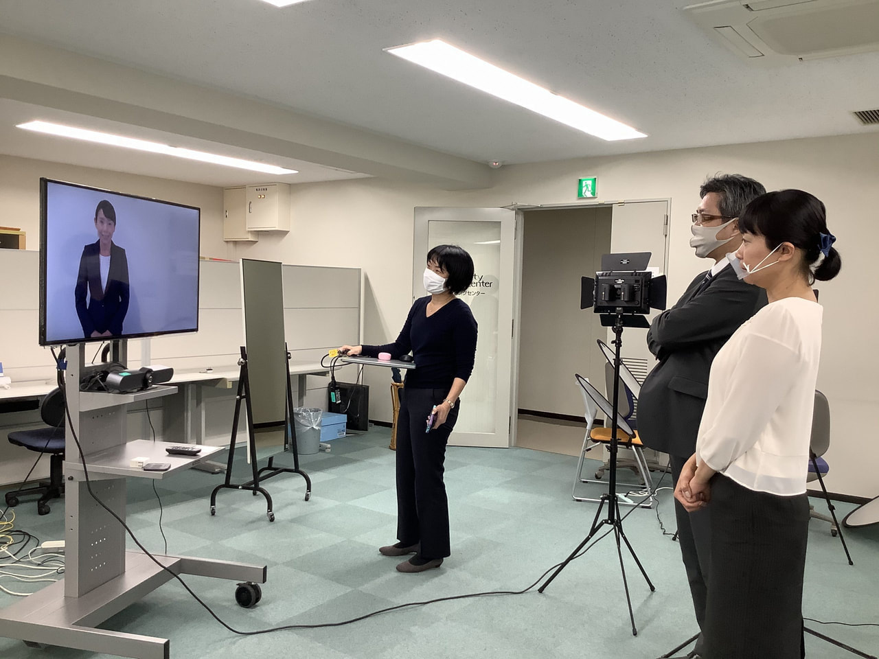 できる若手社員の教科書 撮影風景